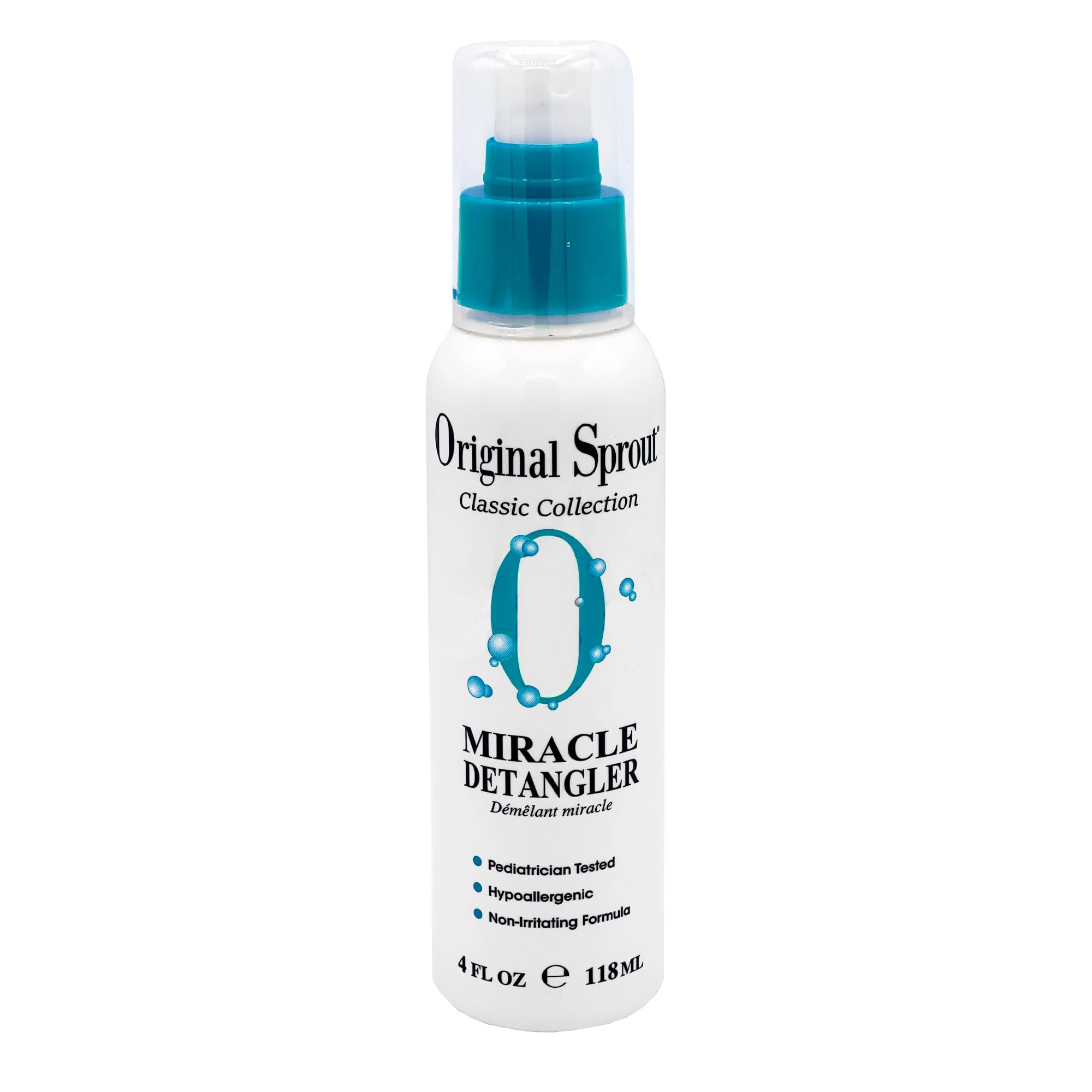 Original Sprout Desenredante Milagroso botella 4 oz para cabello suave y manejable