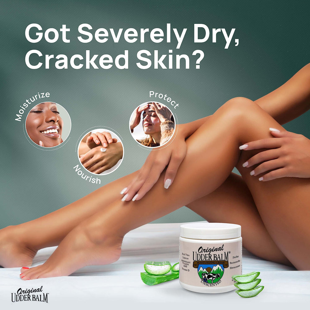 Original Udder Balm cuidado facial suave para piel sensible.