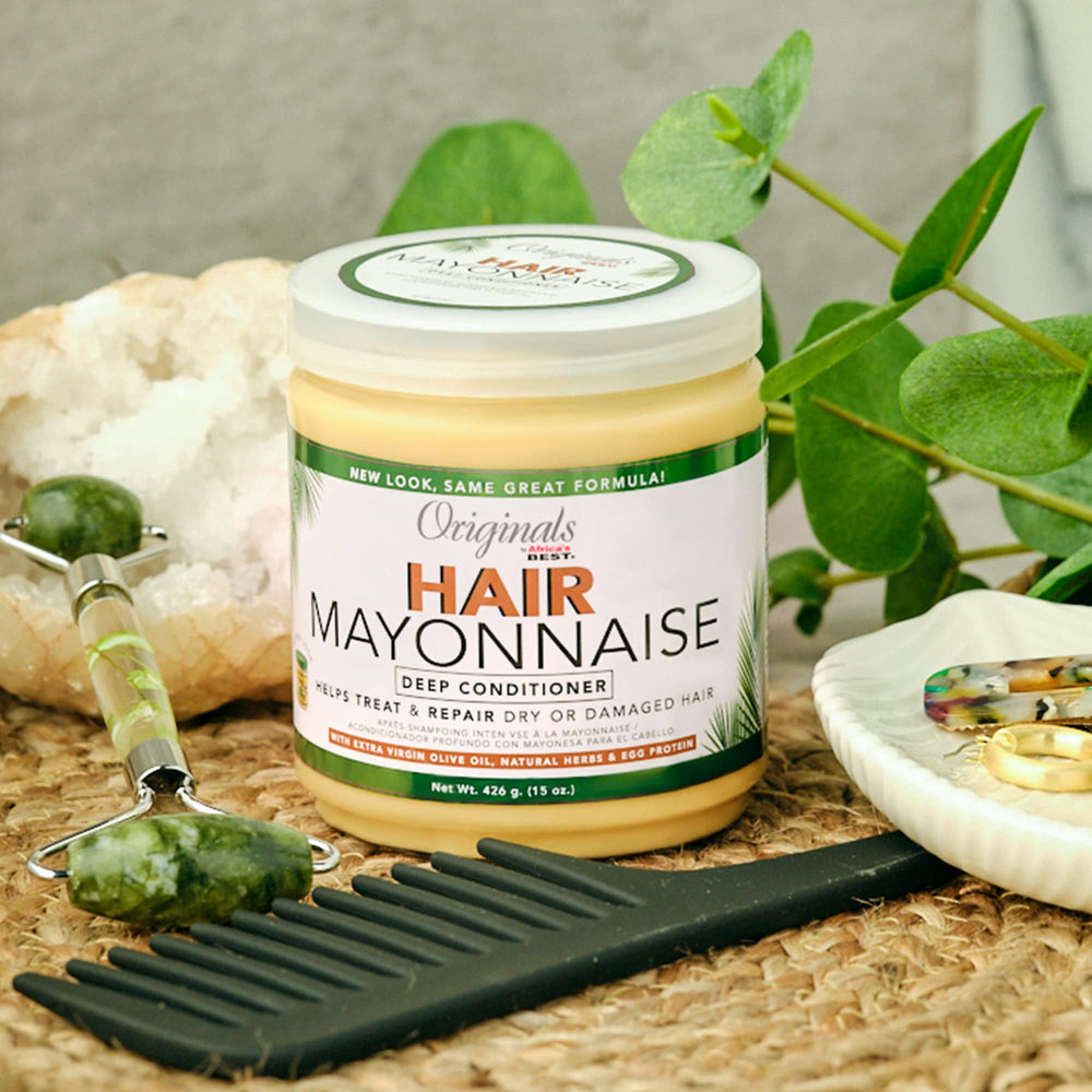 Originals by Africa's Best Hair Mayonnaise proteína de huevo para fortalecimiento suave