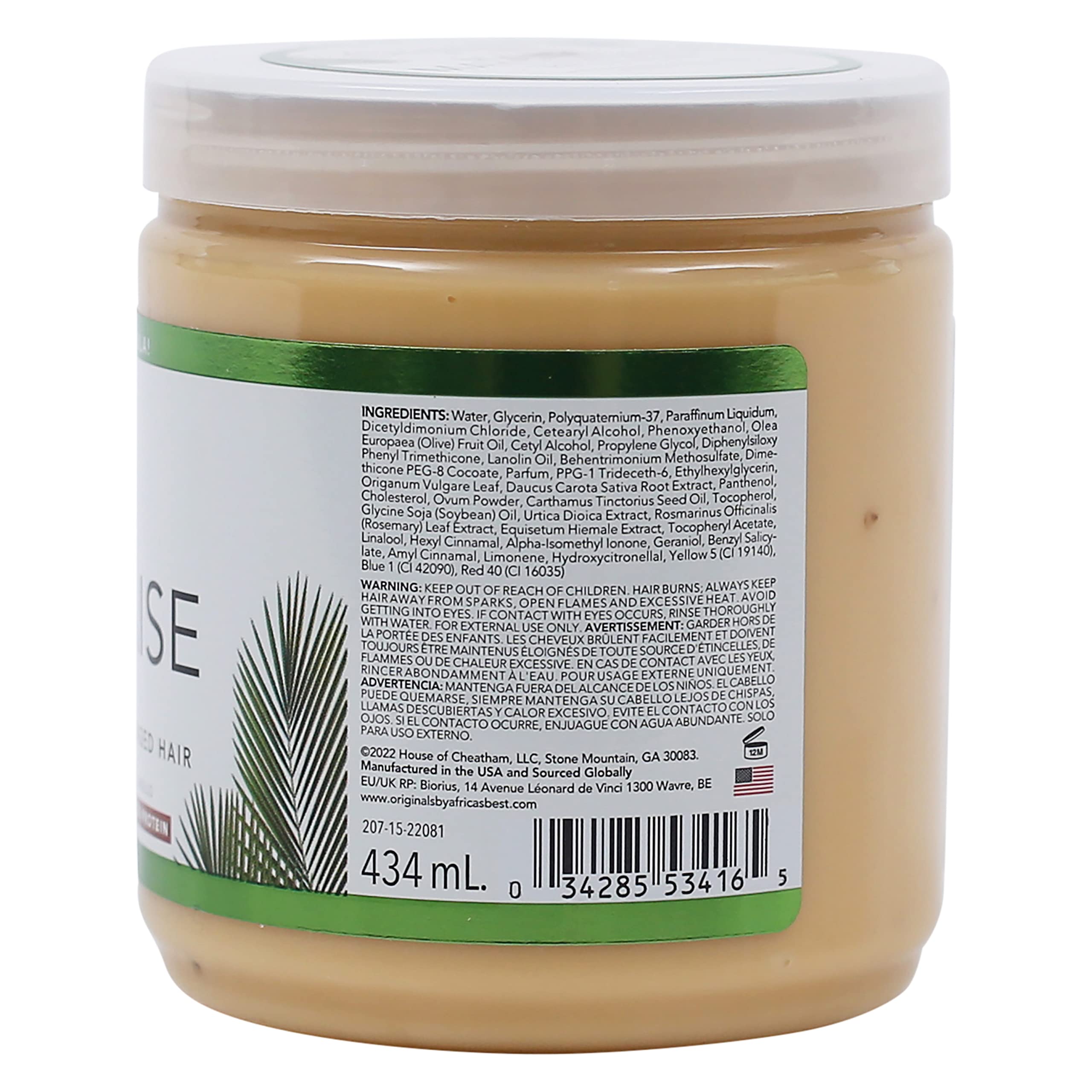 Originals by Africa's Best Hair Mayonnaise tratamiento profundo para cabello dañado y nutrido
