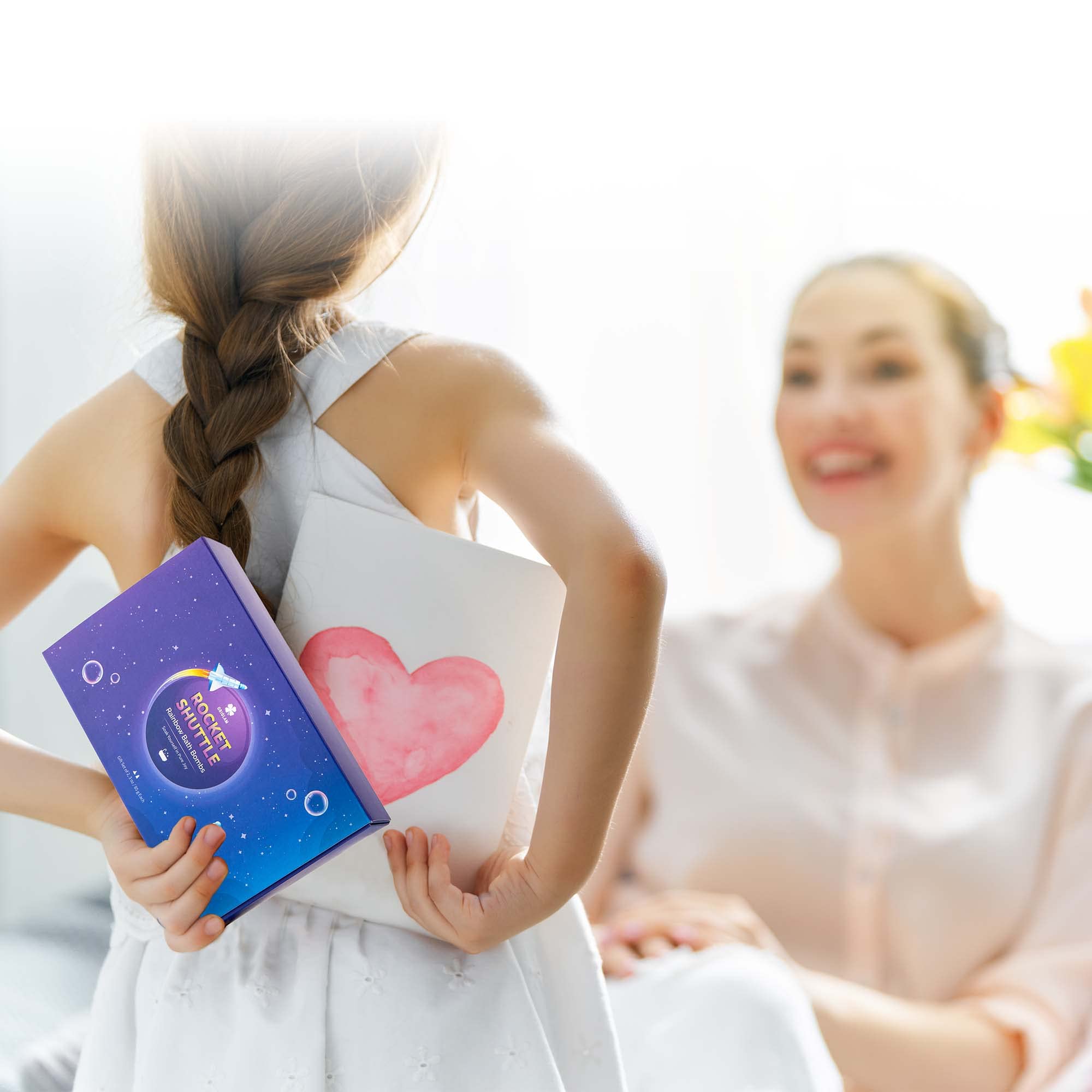 ORIGLAM bombas de baño para niños, relajación suave con aromas de lavanda