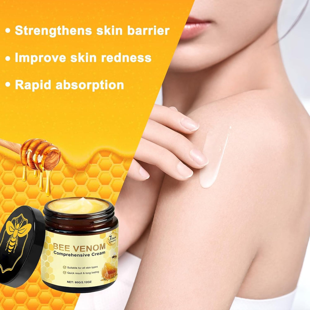 Orlador veneno de abeja: cuidado facial para rostro y cuello.