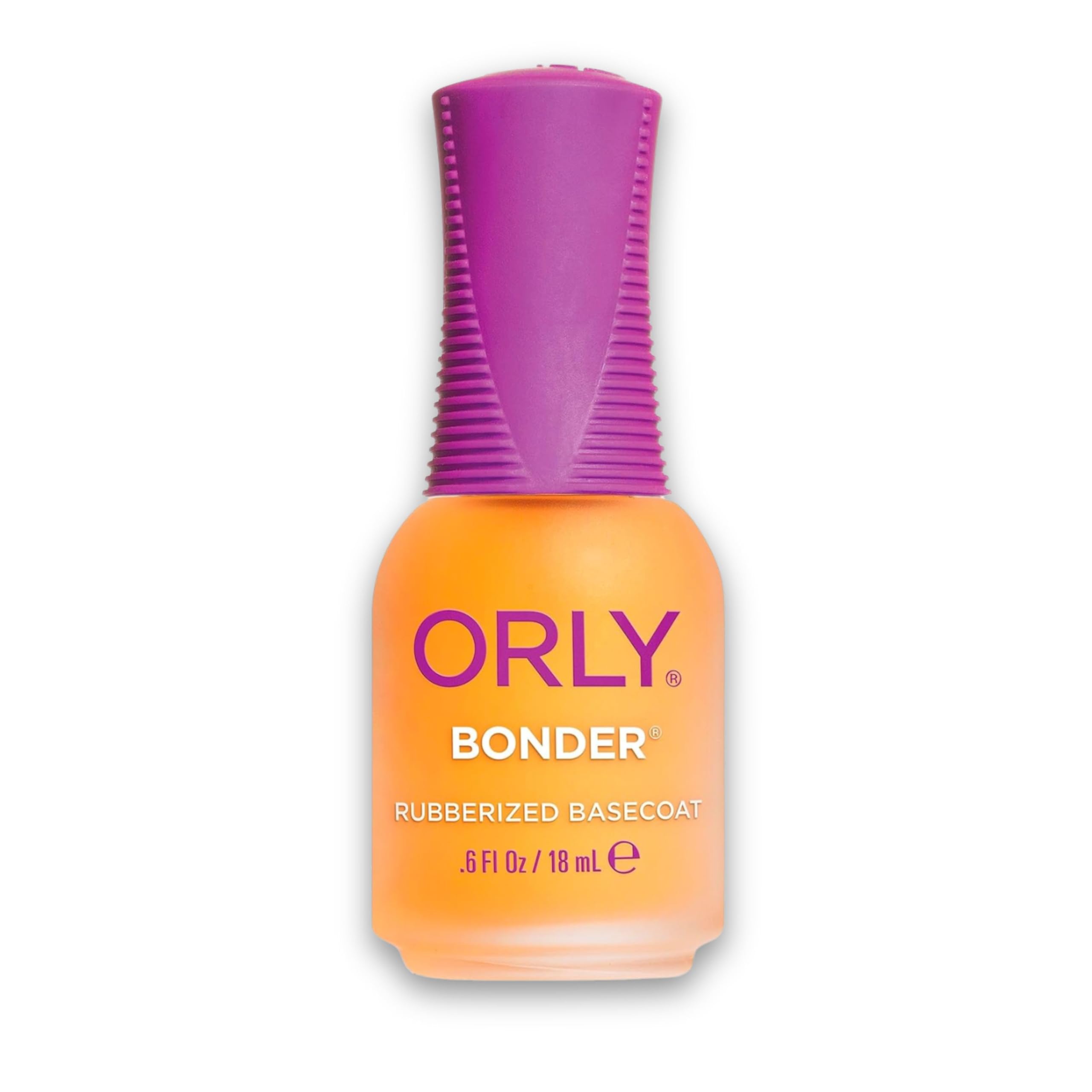 Orly Bonder, base de uñas con adhesión de caucho para manicura duradera.