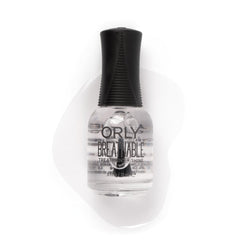 Orly transpirable color de uñas, capa transparente, brillo duradero.