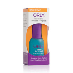 Orly 2 en 1 ofrece durabilidad para manicuras más largas.