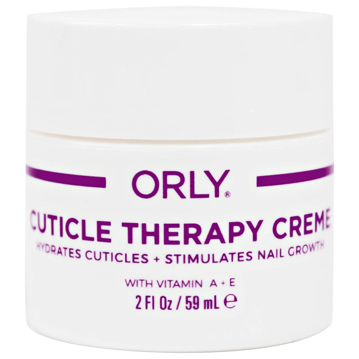 Orly crema de tratamiento para cutículas 2oz, hidratante para uñas y piel circundante.