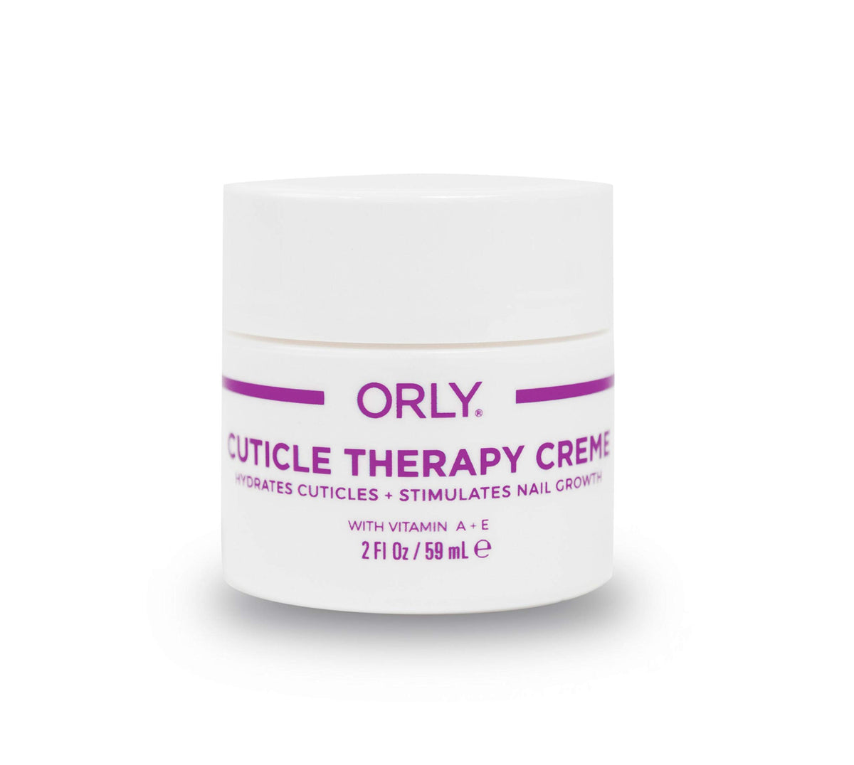 Orly crema de tratamiento para cuticulas en frasco de 2 onzas, hidrata y suaviza cuticulas