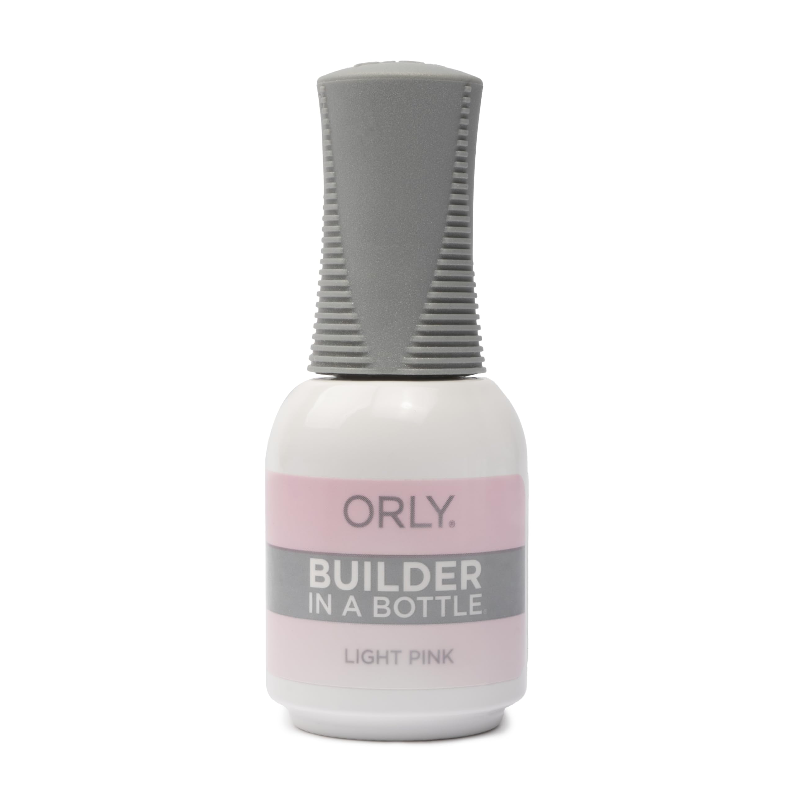 Orly GELFX Builder en botella color rosado claro para extensiones lisas.