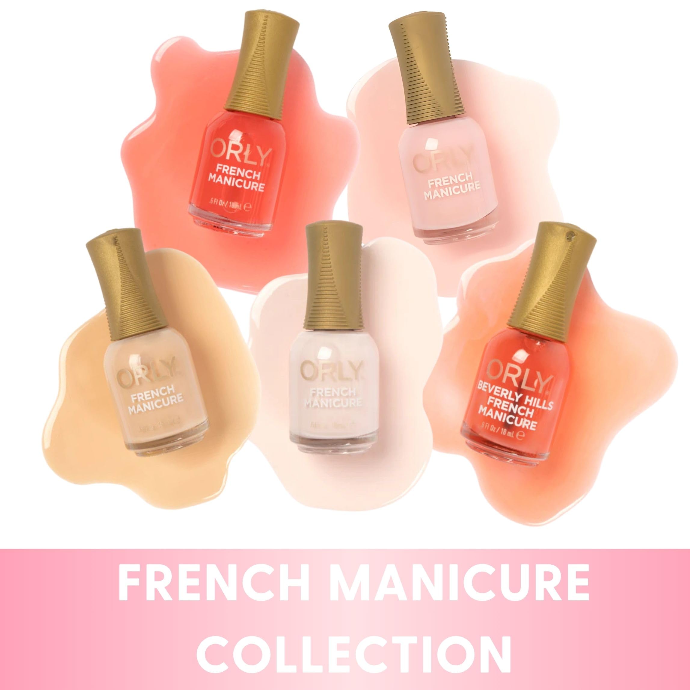 Orly manicura francesa color: protección ultravioleta para conservar el color