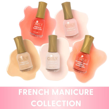 Orly manicura francesa color: protección ultravioleta para conservar el color