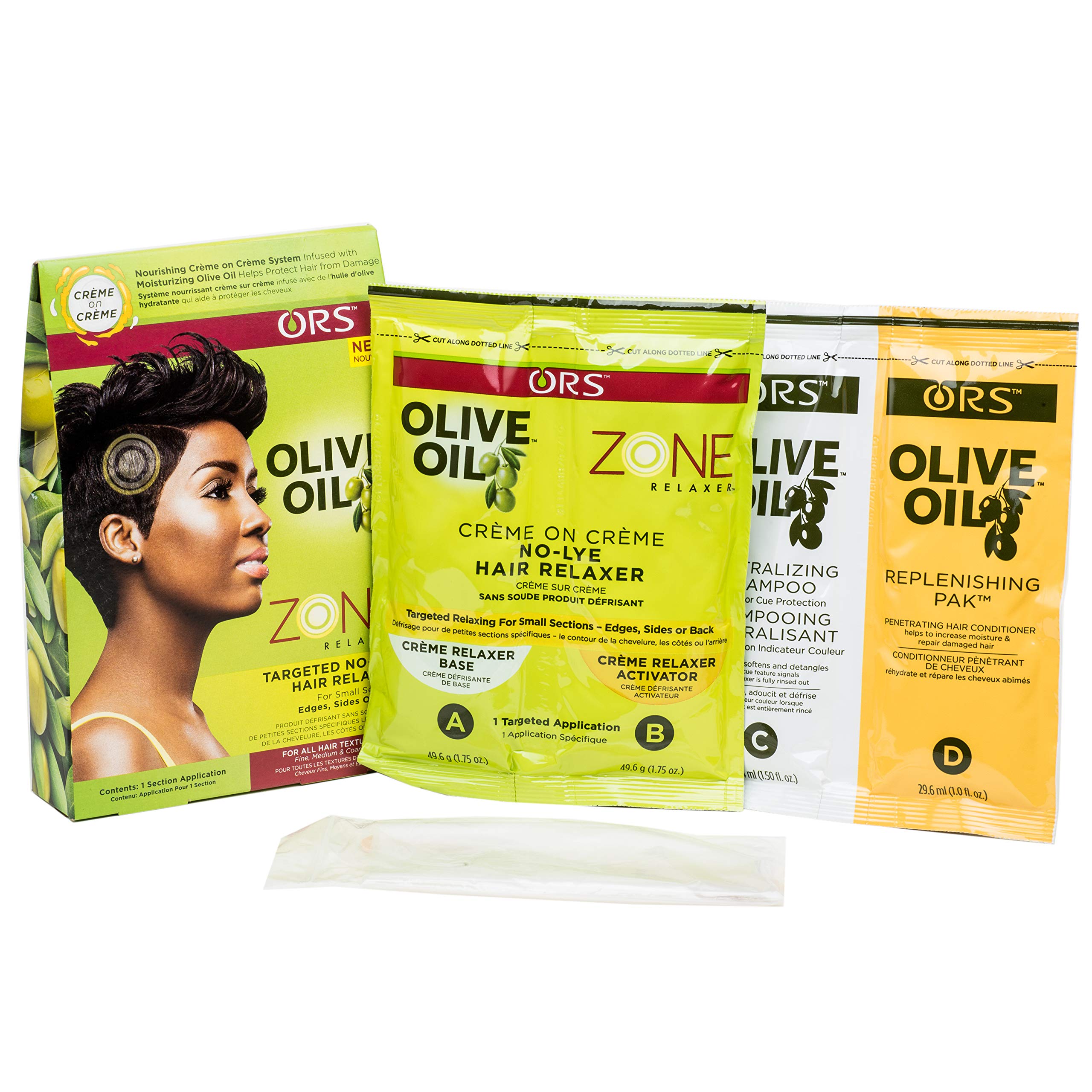 ORS acabado suave con brillo natural en el peinado