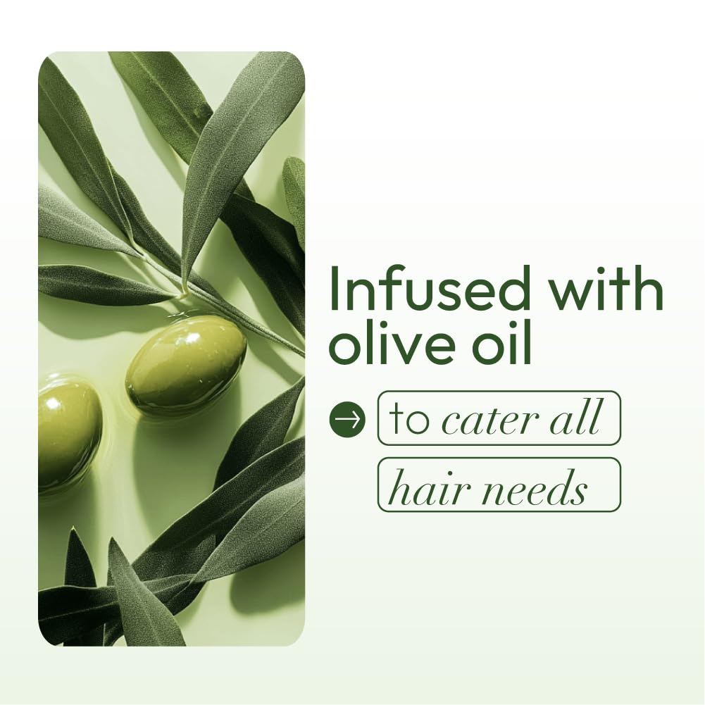 ORS Aceite de Oliva Profesional: brillo natural que complementa la peinabilidad.