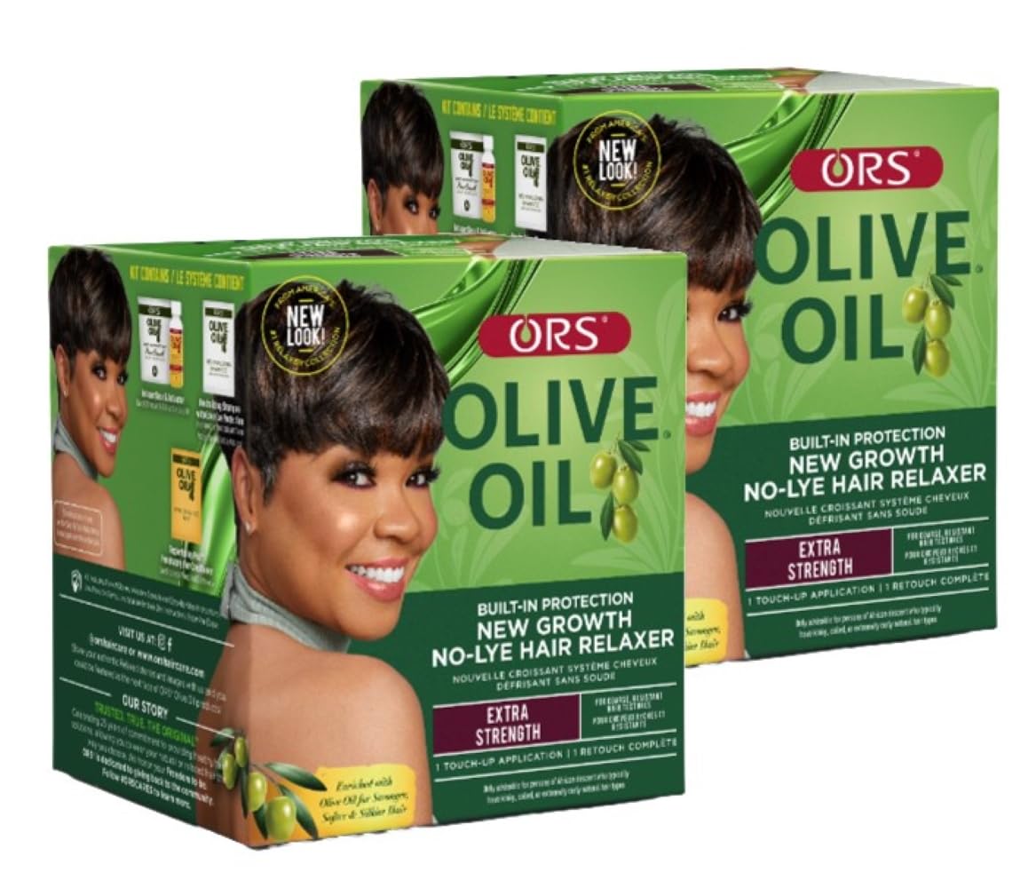 ORS Aceite de oliva proteccion nuevo crecimiento, botella compacta para retoques.