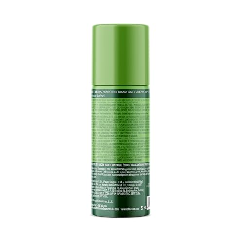 ORS Aerosol Brillo Nutritivo, etiqueta detalle, muestra ingredientes y beneficios para el cabello.