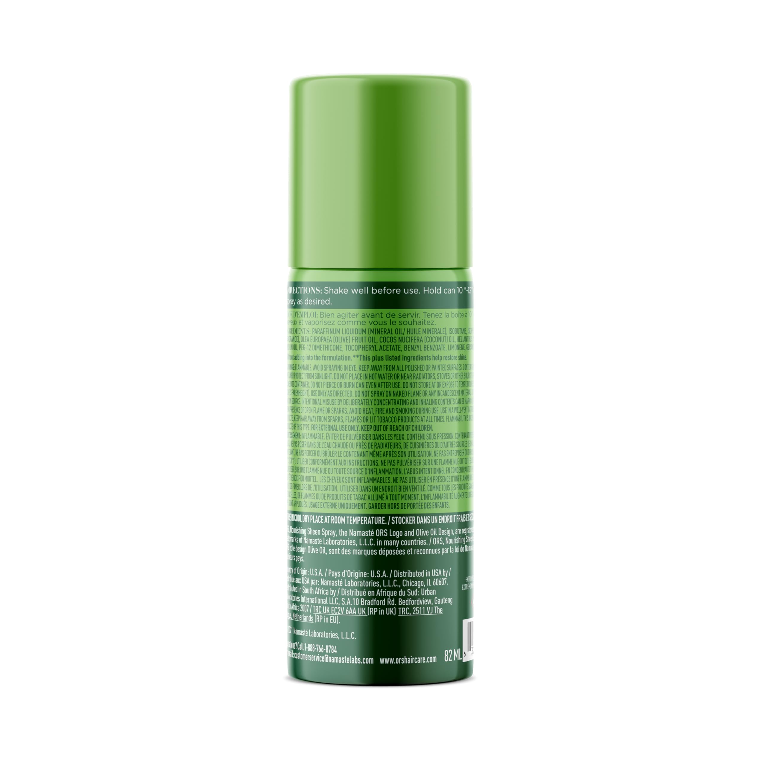 Brillo para trenzas con aspecto saludable gracias a ORS.