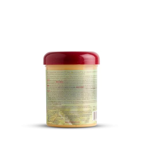 Textura cremosa de ORS HairRestore Mayonnaise para nutrición capilar.
