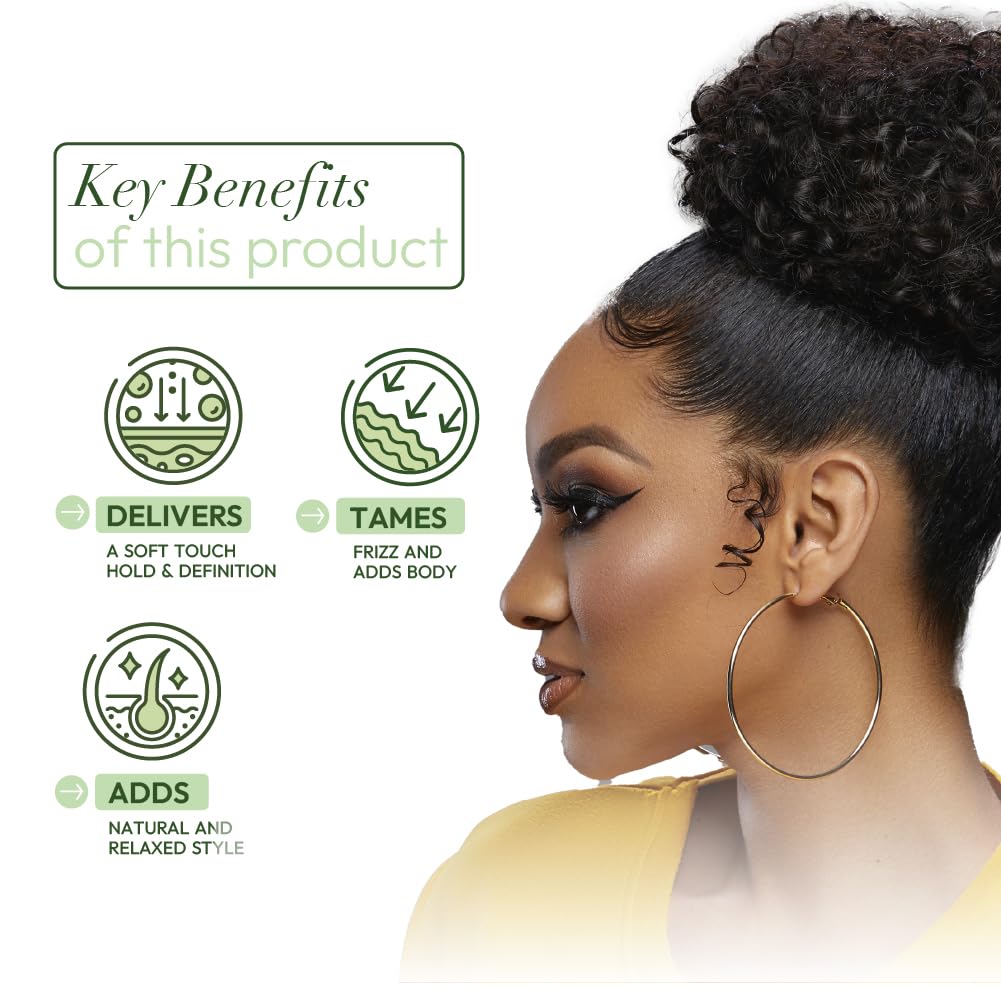 Mousse ORS proporciona hidratación profunda para cabello suave.
