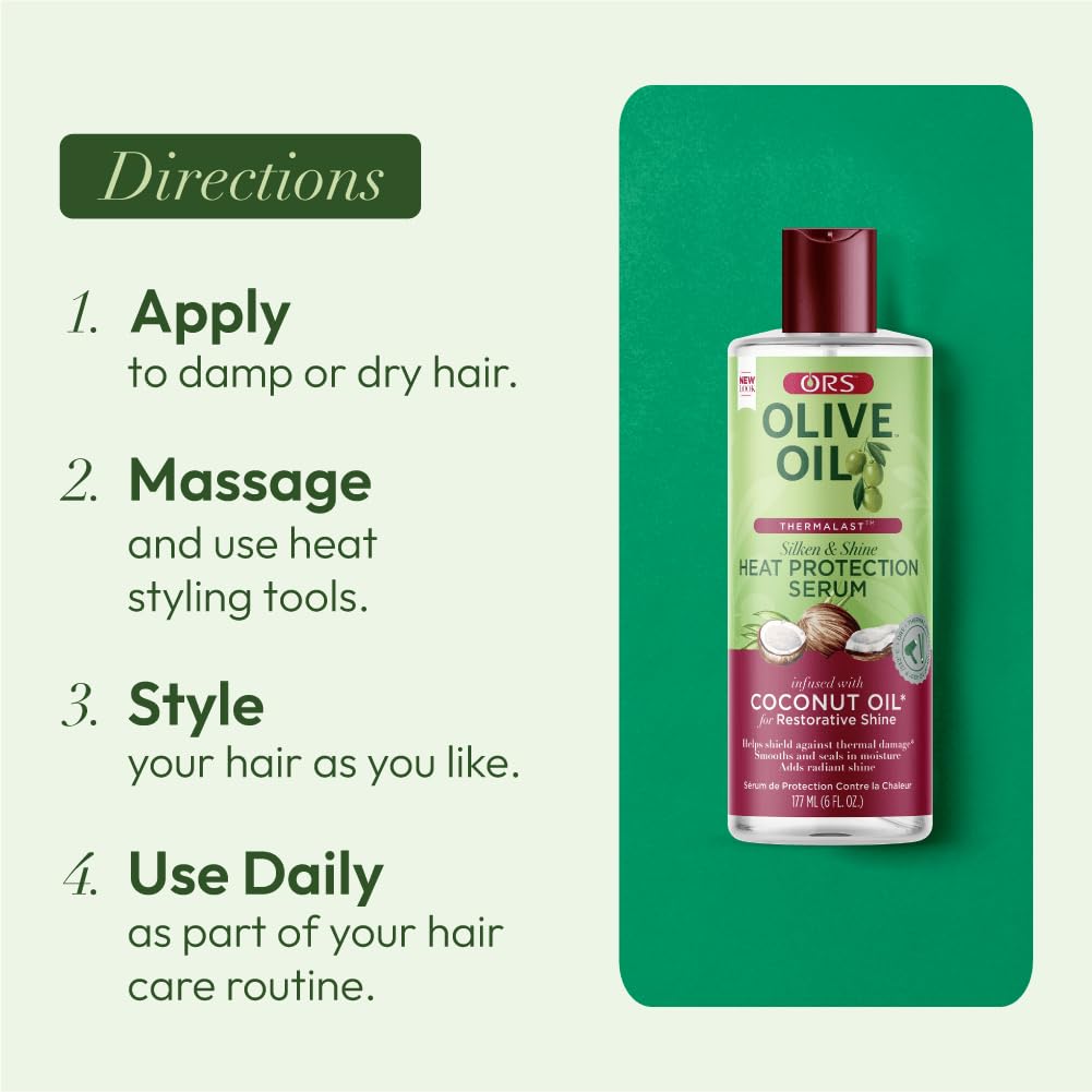 Serum ORS deja el cabello suave, brillante y manejable