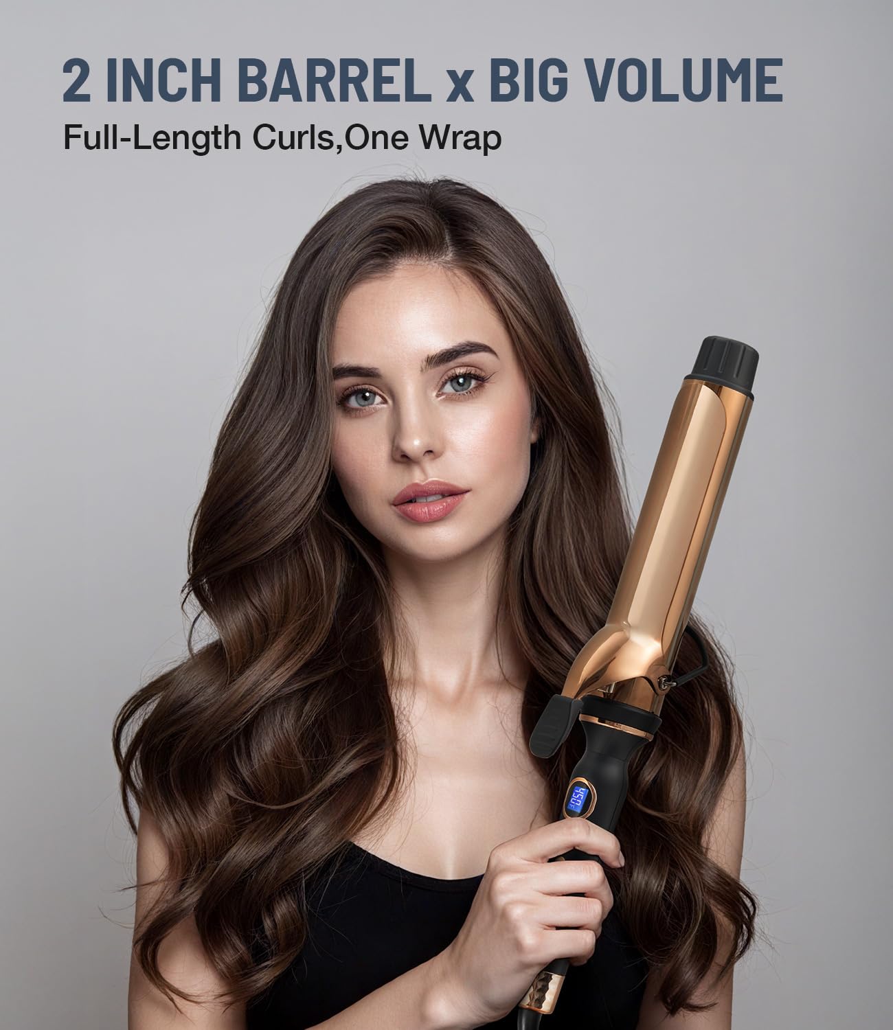 ORYNNE 12 ajustes de temperatura para adaptar el calor a tu tipo de cabello.