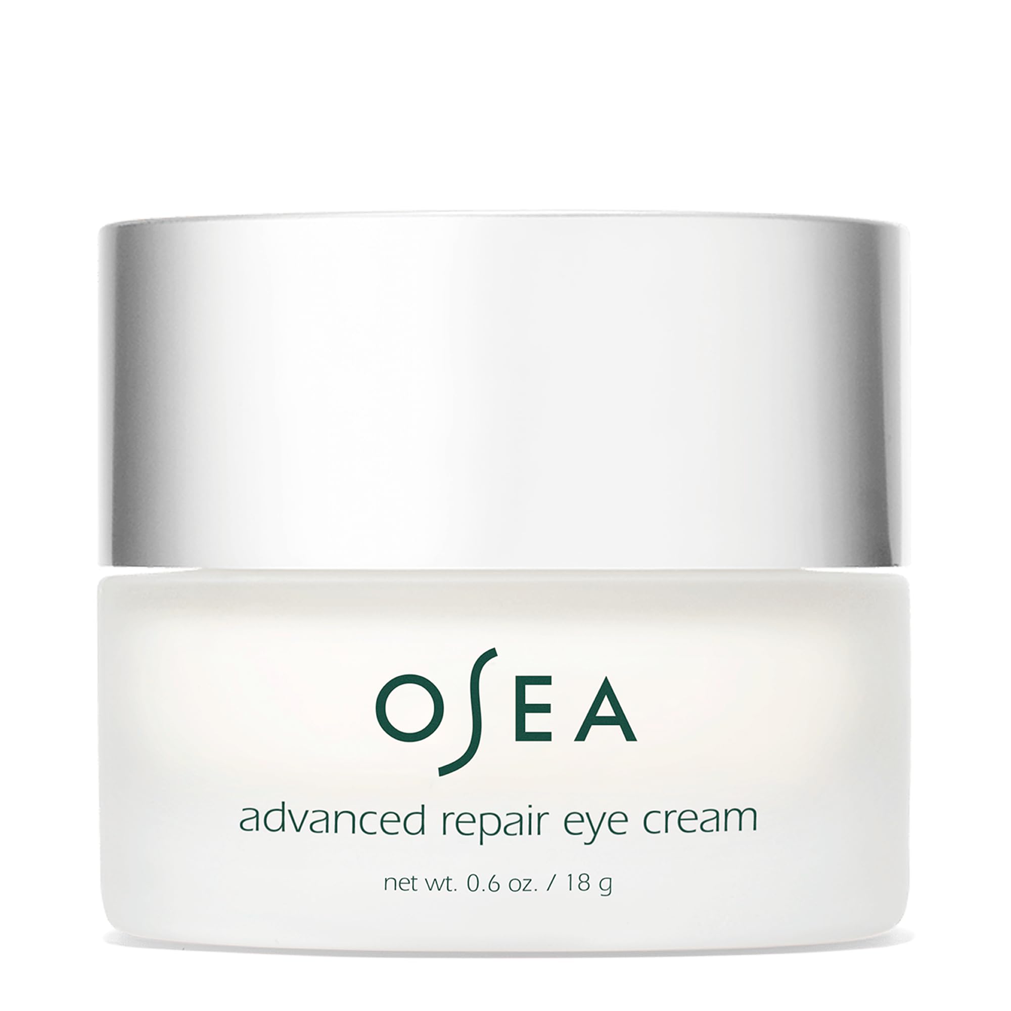 Crema para ojos OSEA Reparación Avanzada, textura hidratante para la delicada piel ocular.