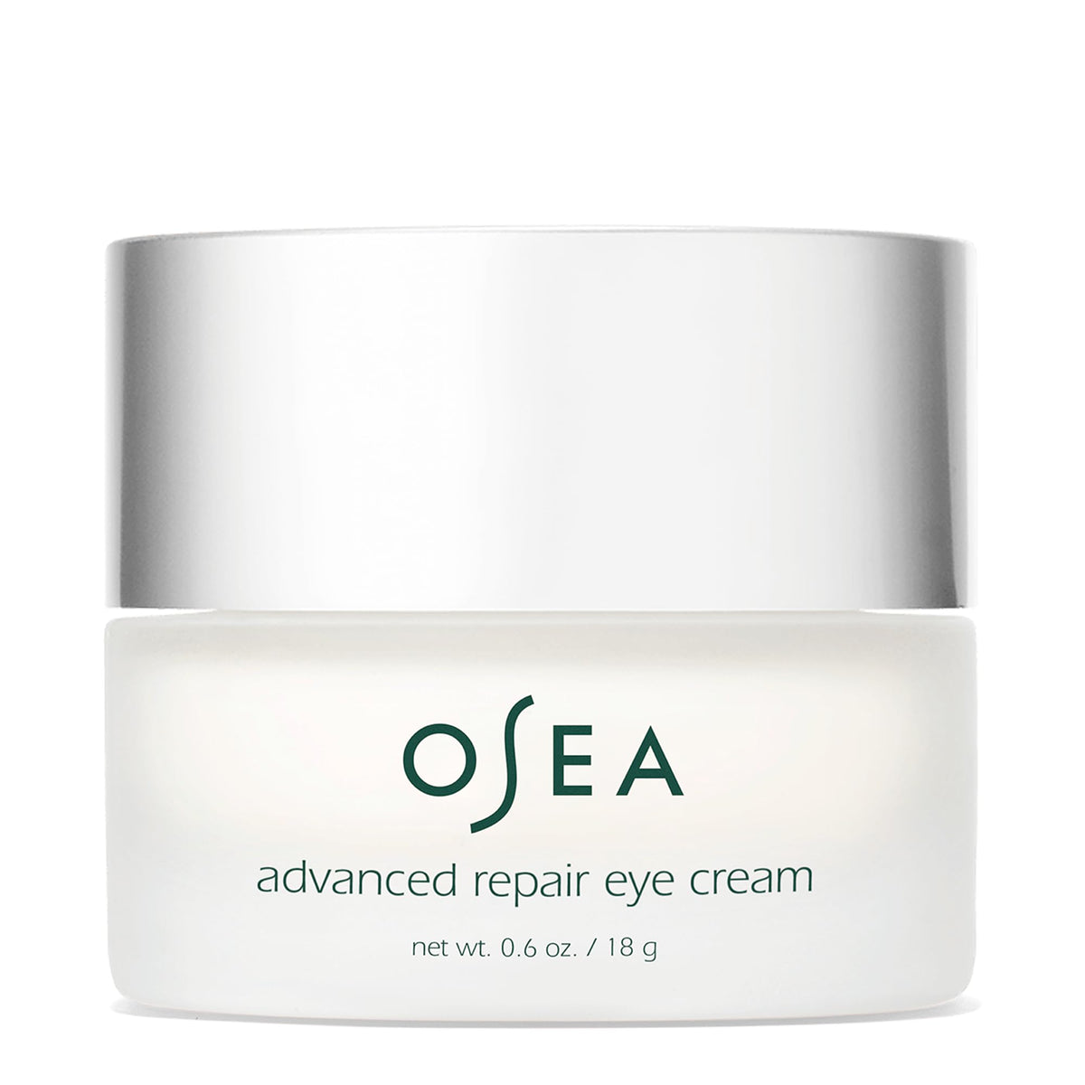 Crema para ojos OSEA Reparación Avanzada, textura hidratante para la delicada piel ocular.