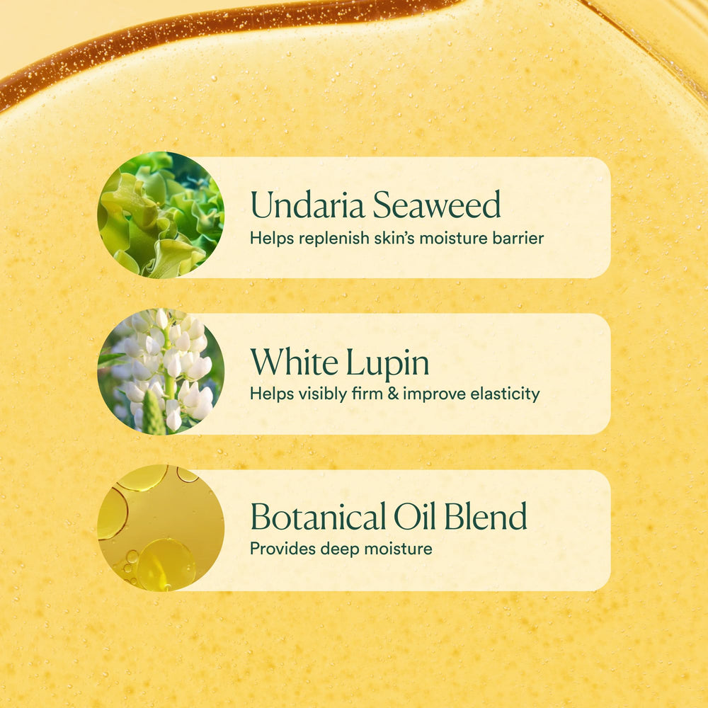 Aumento perceptible de elasticidad con OSEA Undaria Aceite corporal.