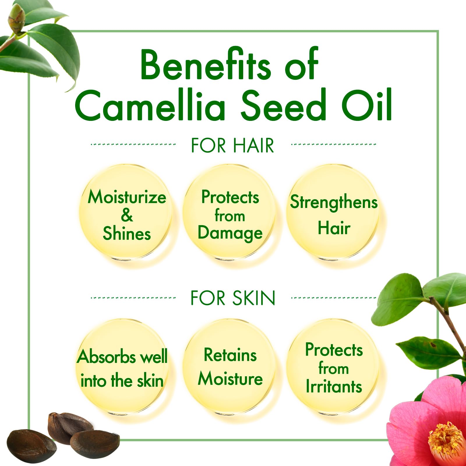 Oshima Tsubaki aceite de camelia para uso en cabello