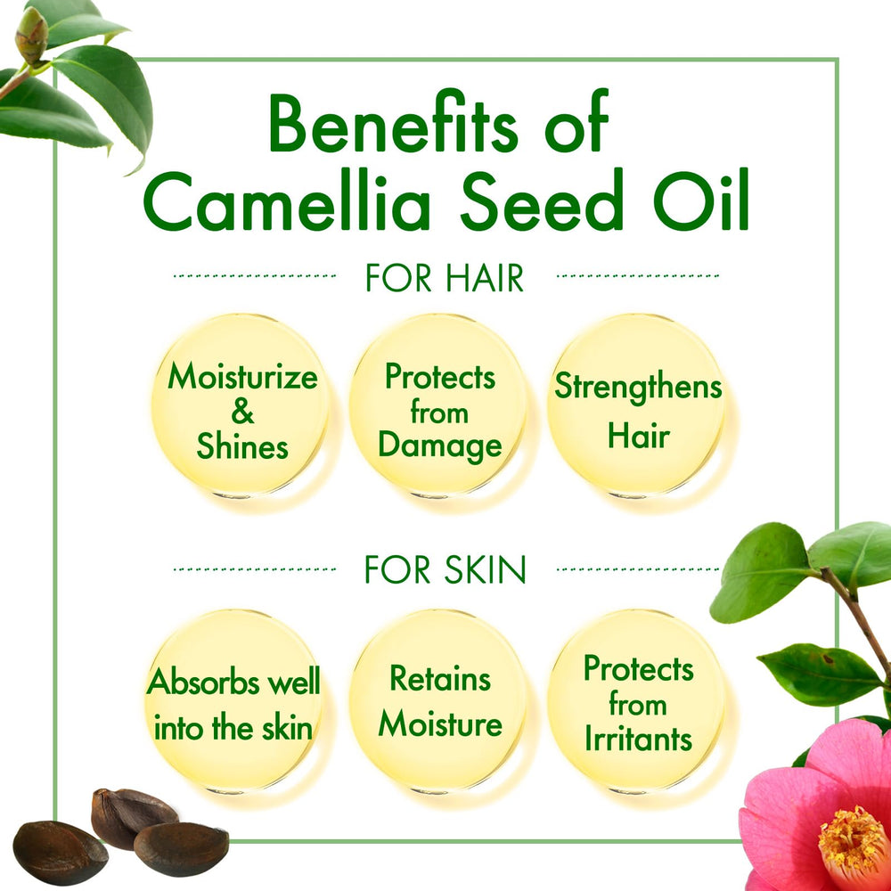 Oshima Tsubaki aceite de camelia para uso en cabello