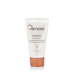 OSMOSIS QUENCH crema hidratante diaria en envase para piel seca, hidratación suave.