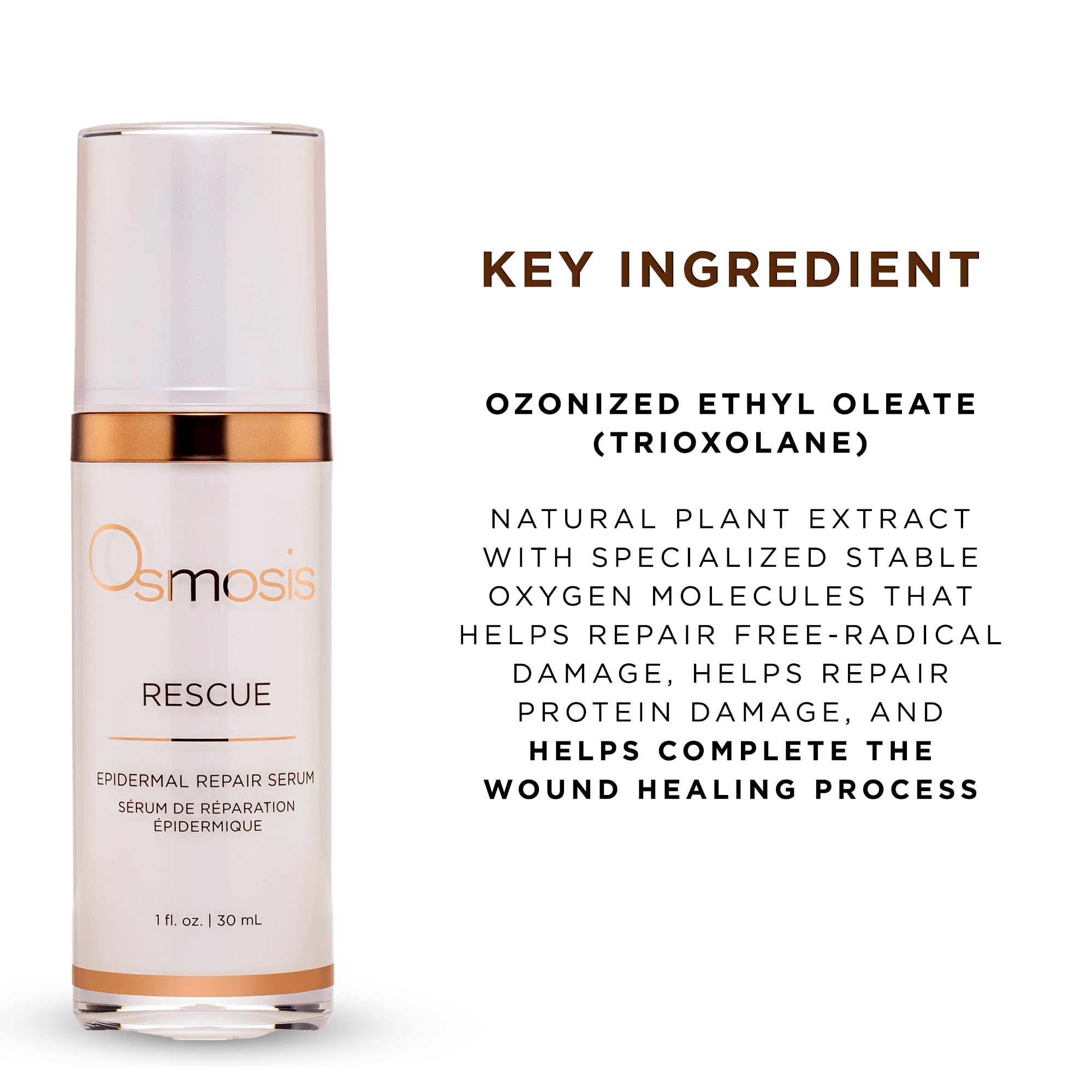 Rituel apaisant après rasage avec Osmosis Rescue pour calmer irritations.