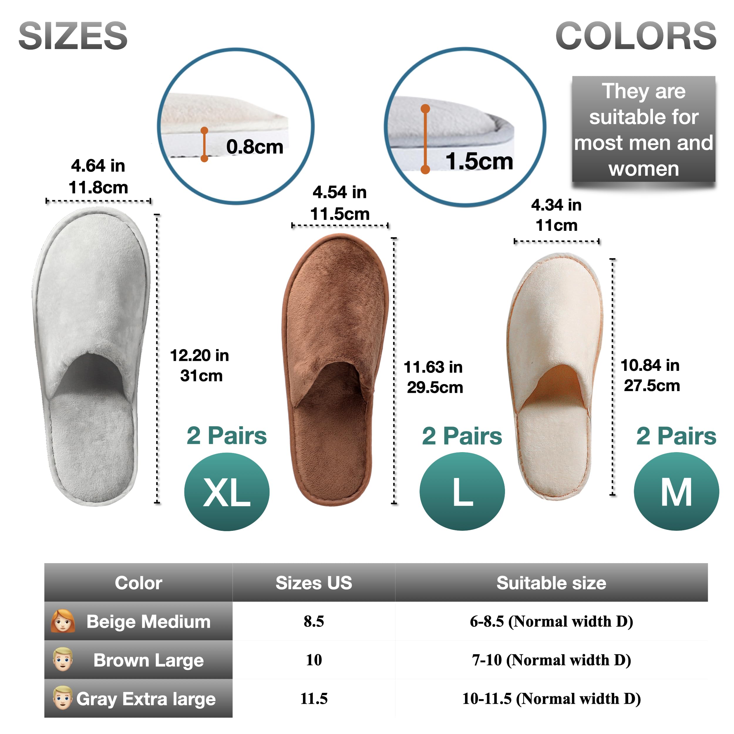OSTADARRA zapatillas spa, material de terciopelo cristal, tacto suave.