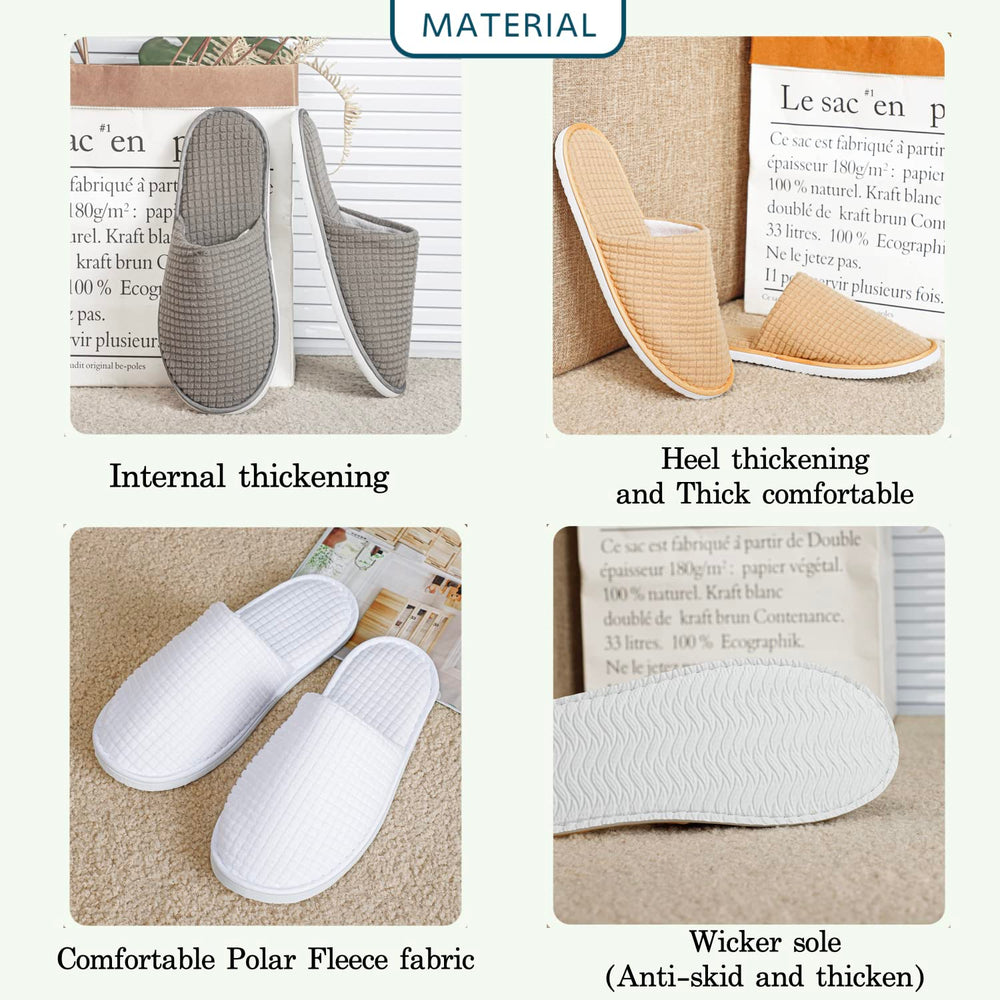 OSTADARRA zapatillas spa para uso interior en casa y dormitorio.