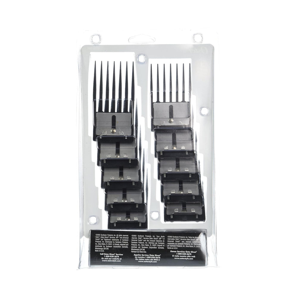 Oster Classic 76-compatible combs provide reliable length options for home use
