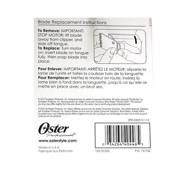 Oster 76918-006 ofrece durabilidad y vida útil prolongada.