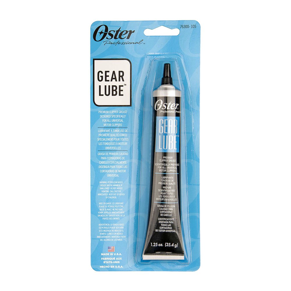 Grasa Oster para cortapelos eléctrico, facilita la lubricación suave y mejora el rendimiento.
