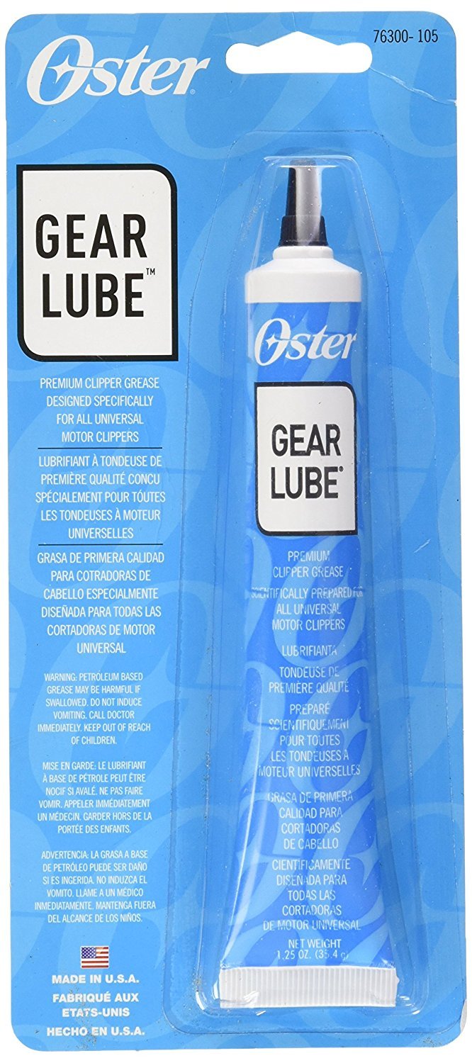 Oster grasa lubricante uso prolongado: ideal para sesiones largas de peluquería de mascotas.