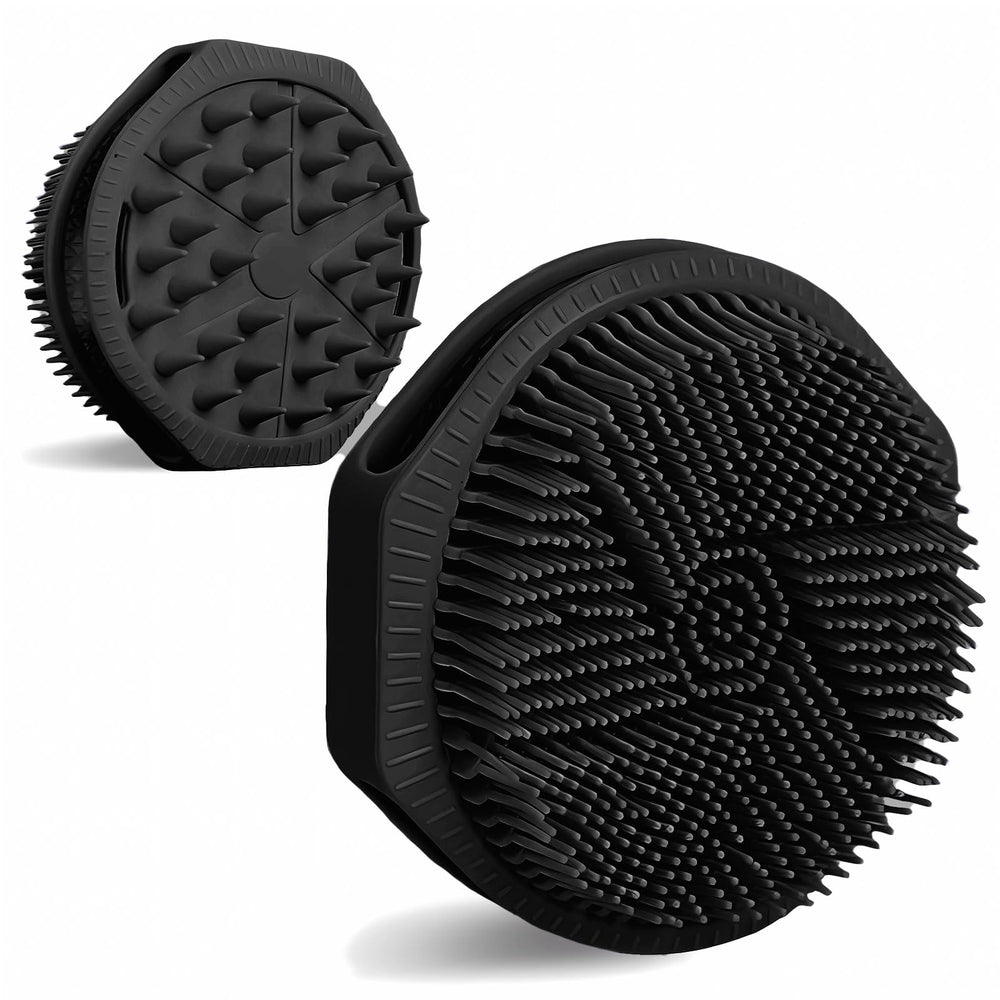 OTHIX dos-en-uno exfoliante de silicona para ducha, genera espuma suave.