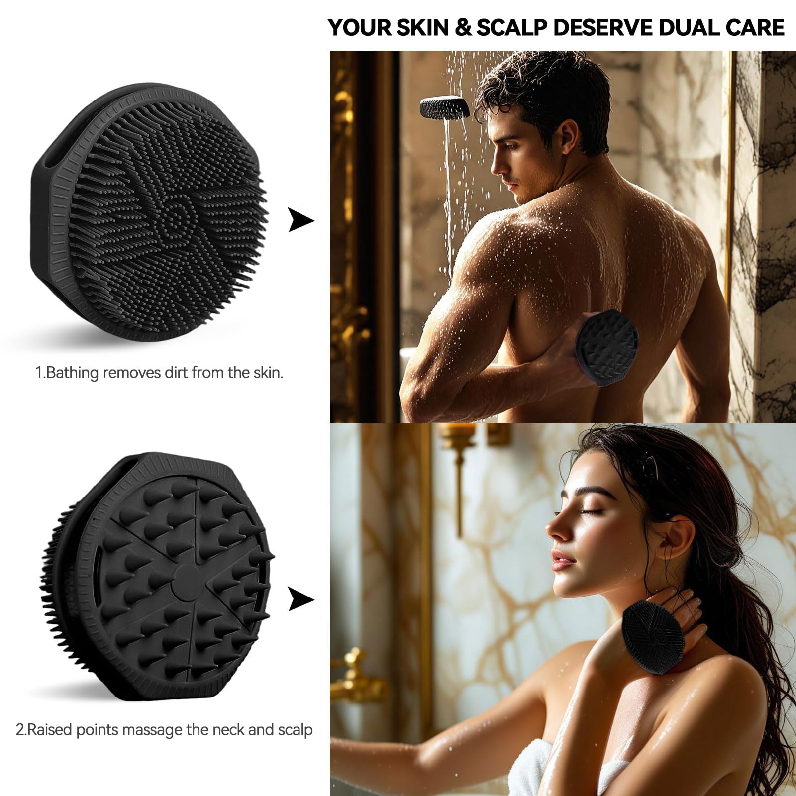 OTHIX lado exfoliante denso para limpieza profunda y suave.