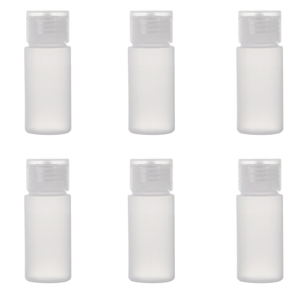 Botellas OTO ALINK de 30 ml para viaje, conjunto de 6, ligeras y prácticas.