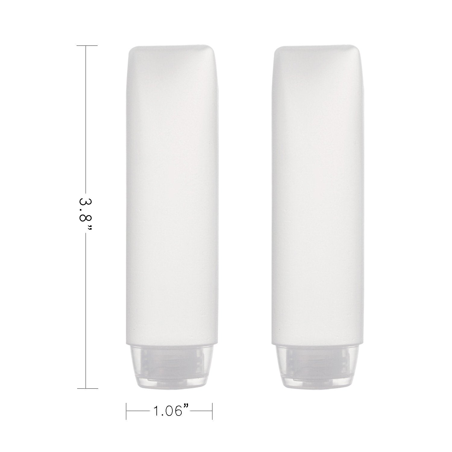 OTO frascos plásticos 30ml para cosméticos, ideales para rellenar y reutilizar.