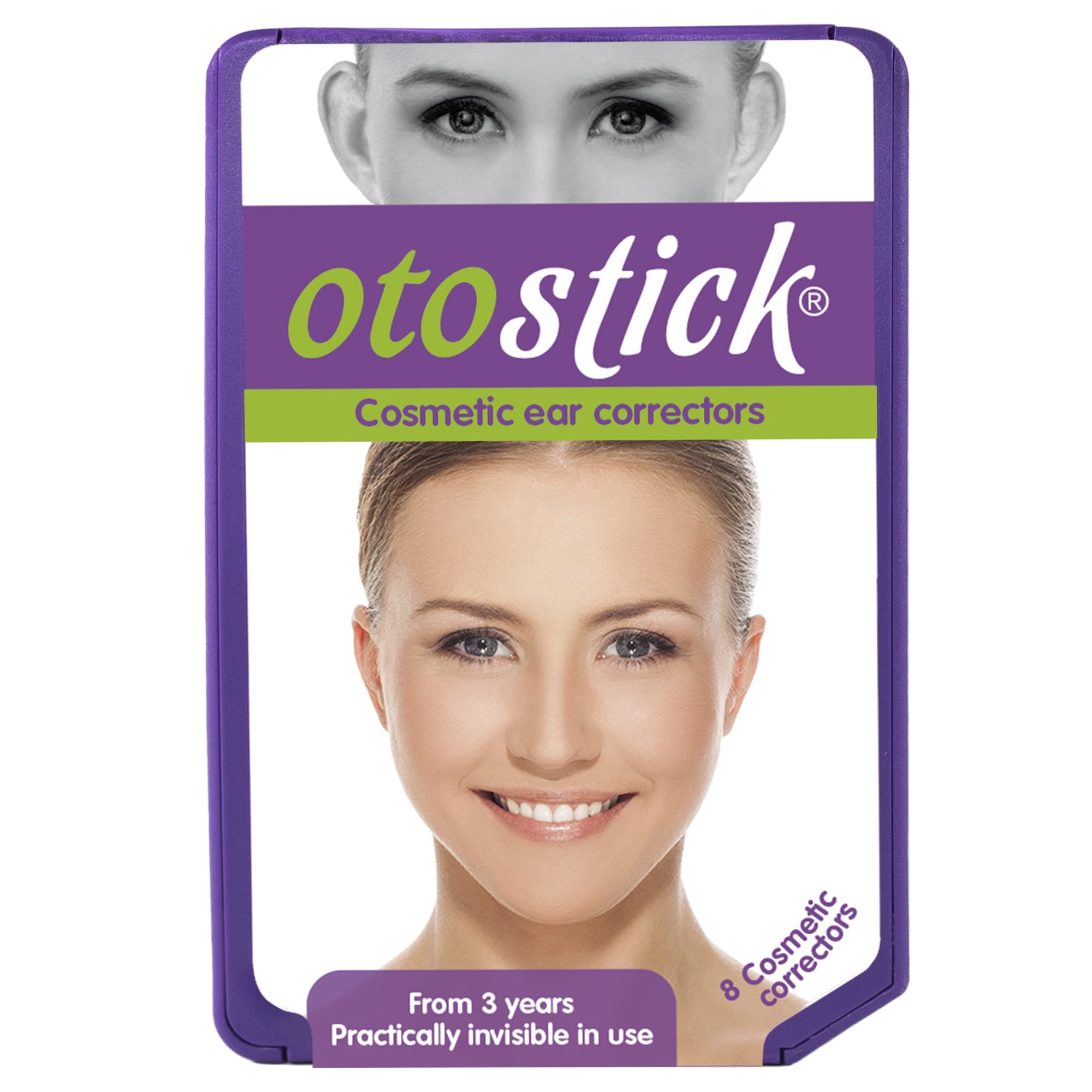 Otostick: paquete de 8 correctores para orejas discretas y cómodas.