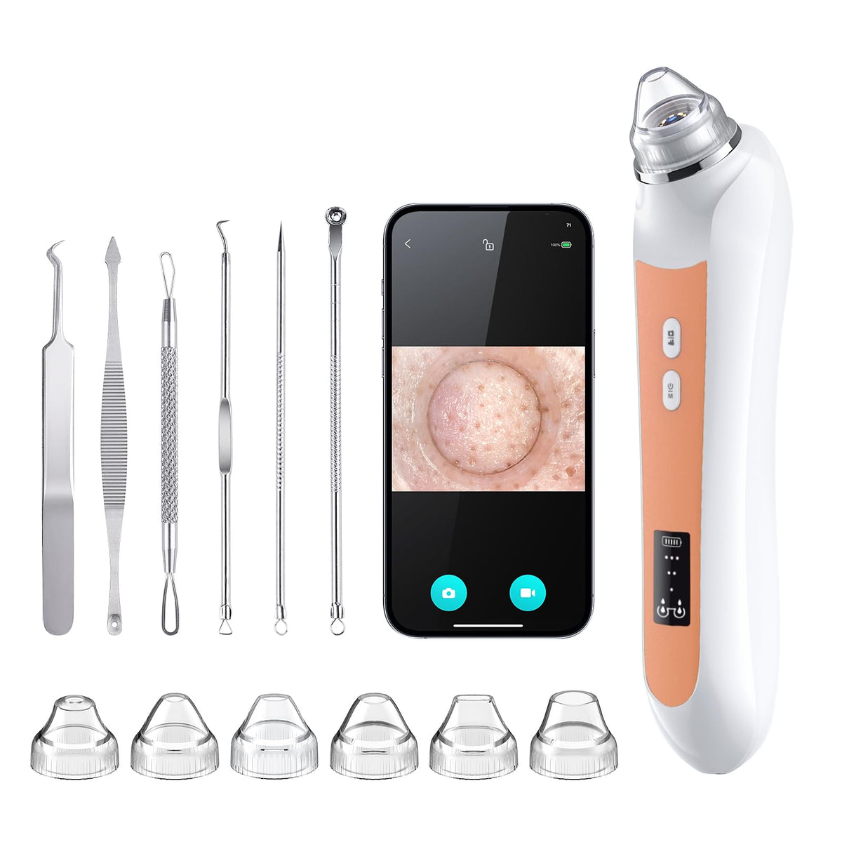 ottelba camara 1080p para ver comedones con nitidez