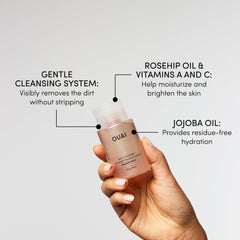 OUAI aceite jojoba rosa mosqueta: hidratación profunda sin grasa.