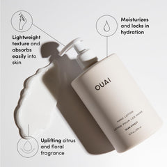 OUAI aceites de aguacate, jojoba y rosa mosqueta nutren la piel