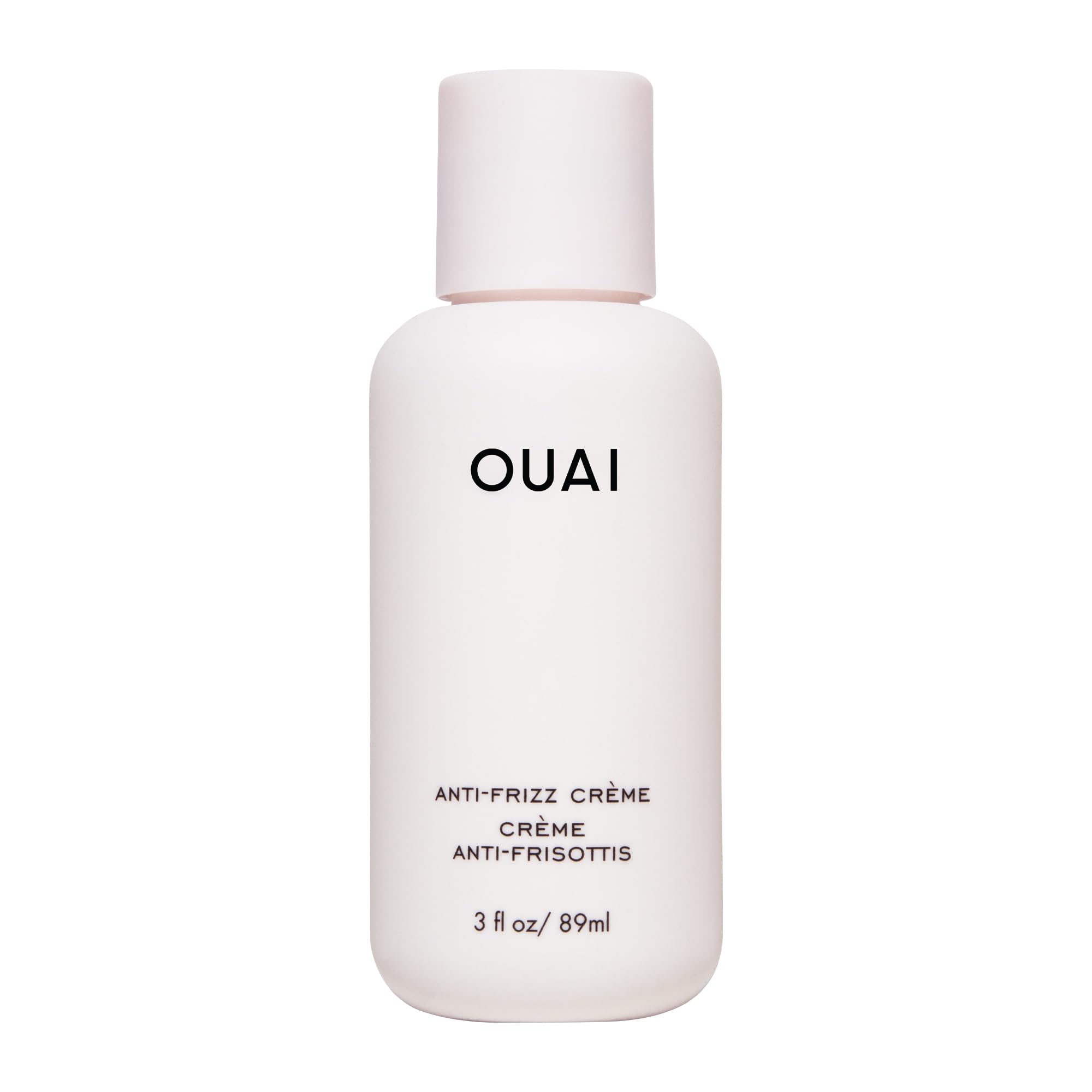 OUAI Anti Frizz Crema de viaje con dosificador para peinados sin frizz