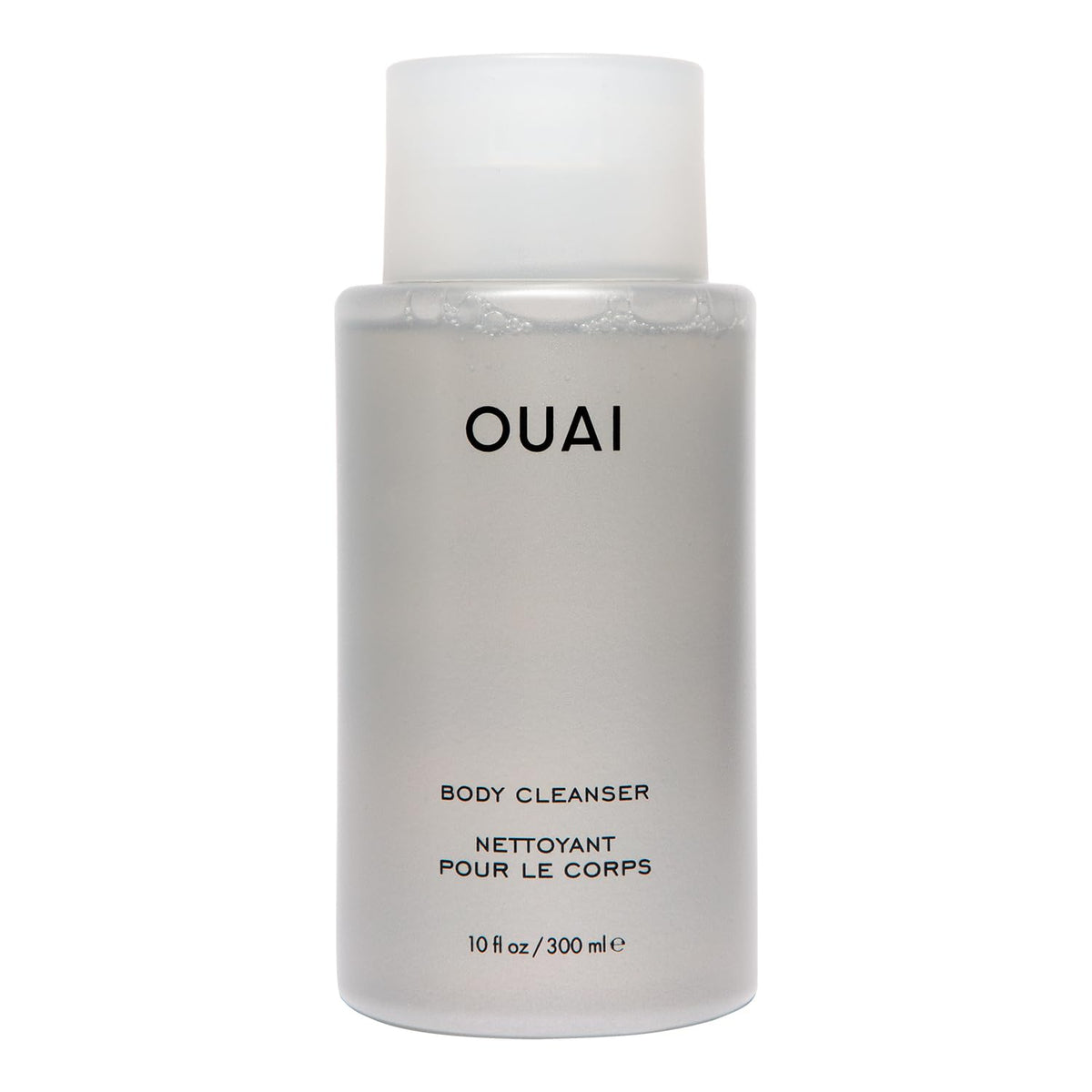 OUAI Body Cleanser Dean Street, botella visible para una limpieza suave y piel hidratada