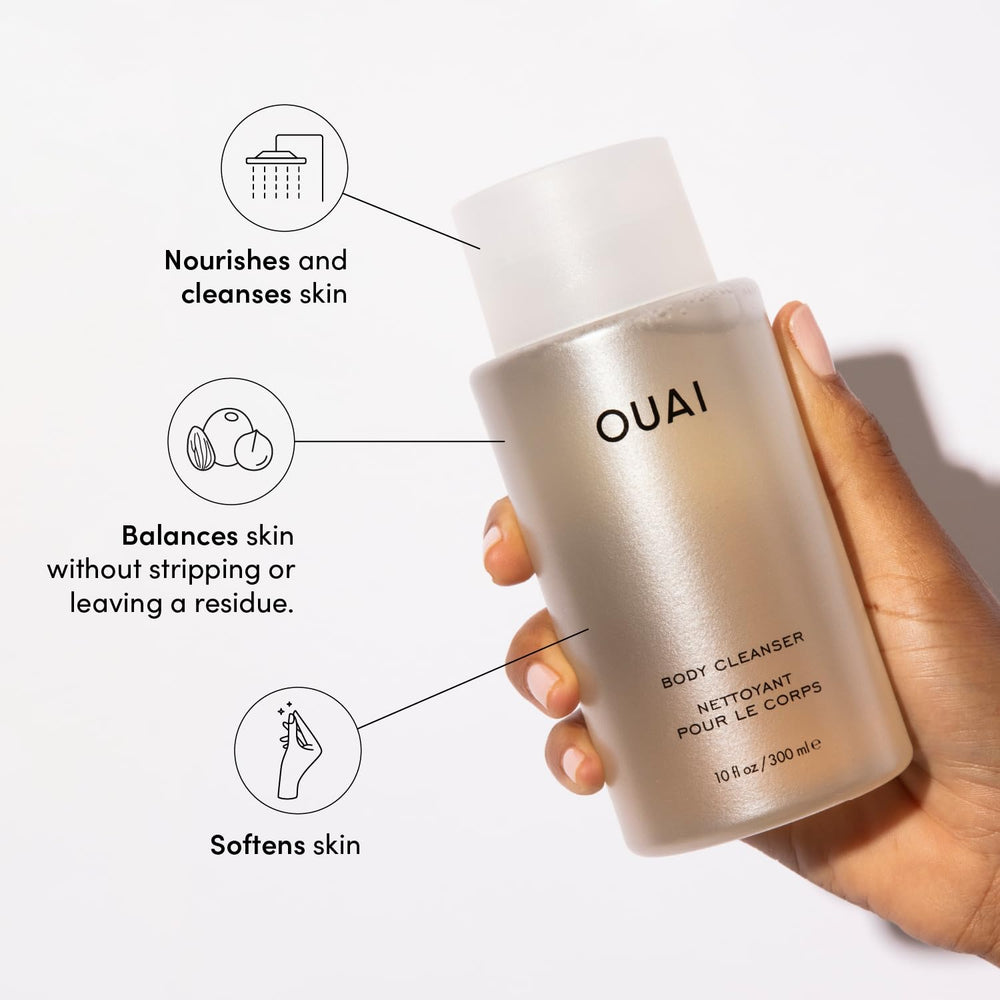Espuma del OUAI Body Cleanser Dean Street para una ducha lujosa