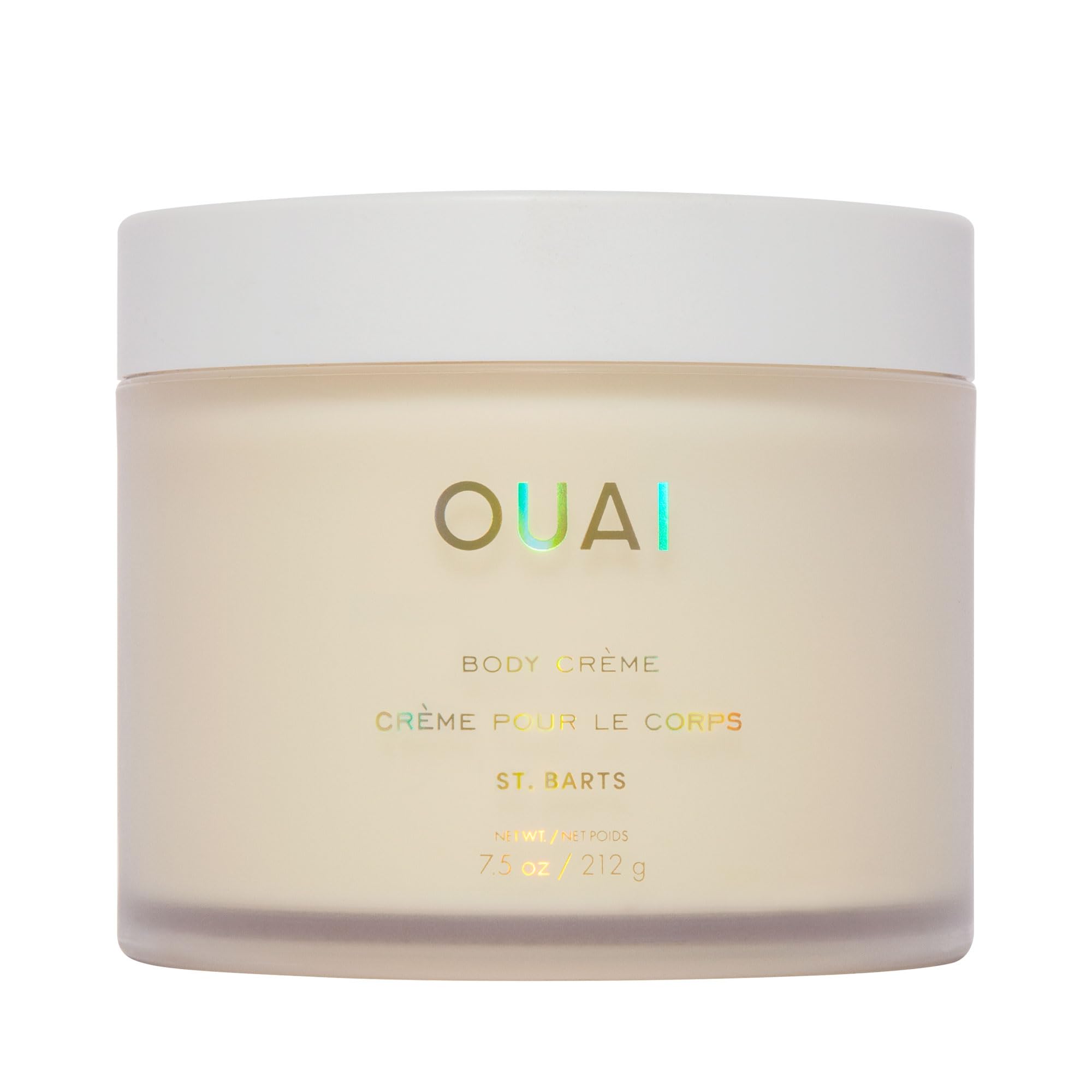 OUAI crema corporal St. Barts con textura batida para piel suave e hidratada