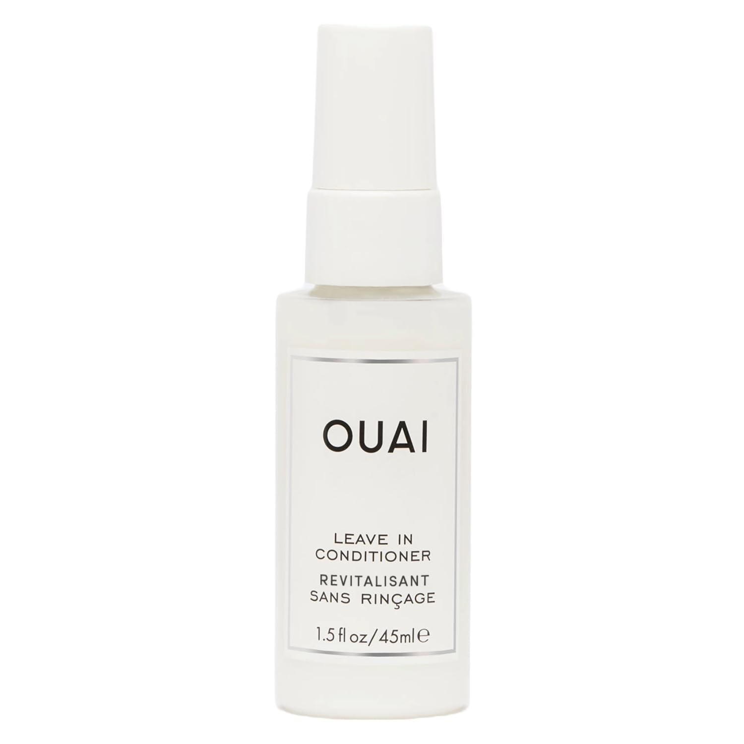OUAI: botella-desenredante para desenredar y preparar el peinado diario.