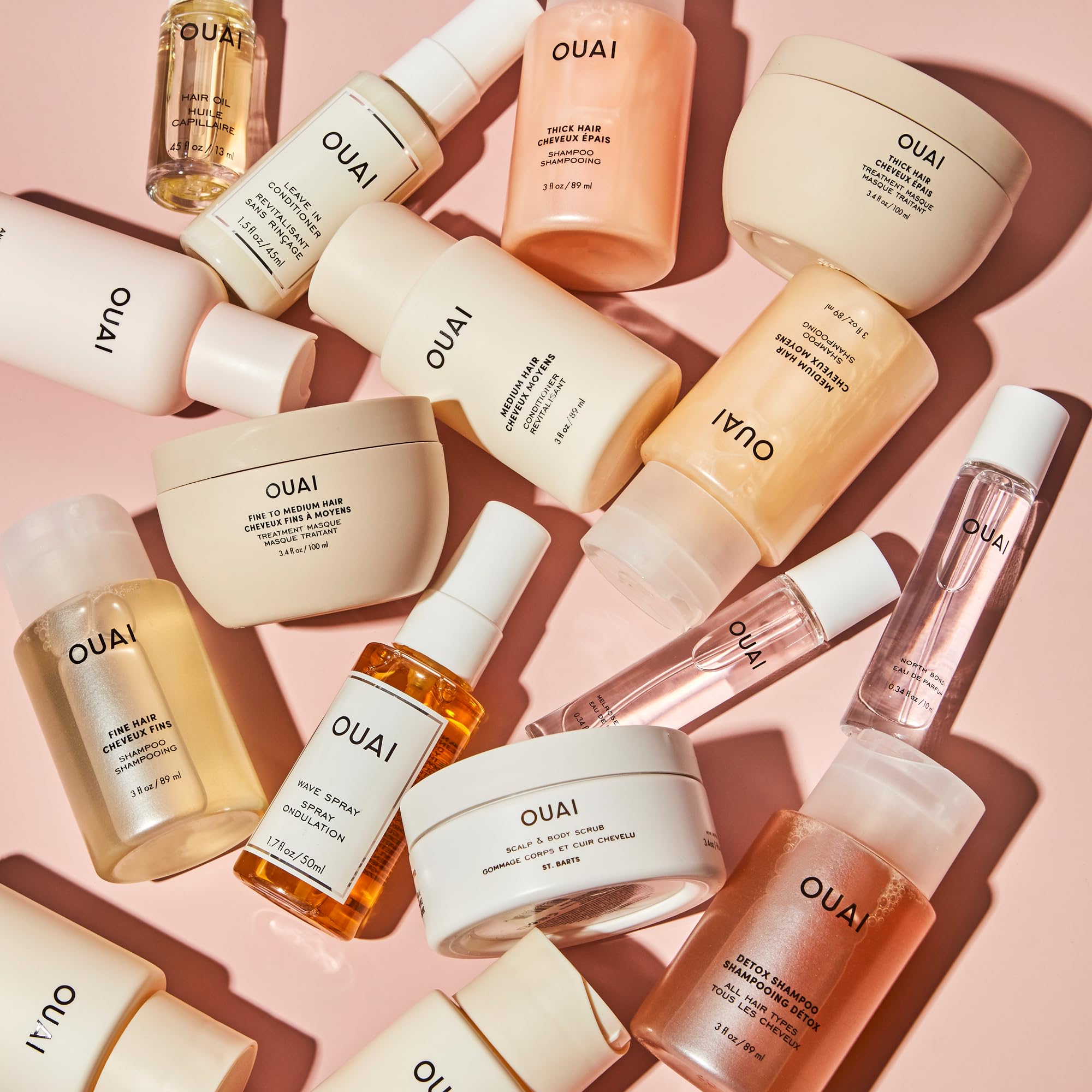 OUAI Champu Fino: formato compacto ideal para regalo o viaje.